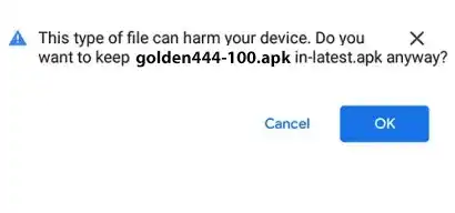 Step 2: confirm Golden444 download - secure online betting app