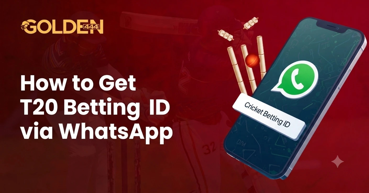Get T20 Betting ID WhatsApp Number-Golden444.app