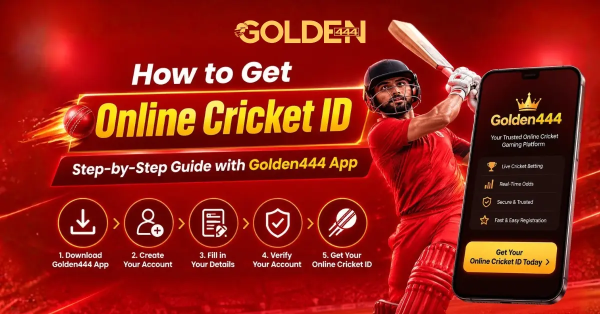How to Get Online Cricket ID Golden444