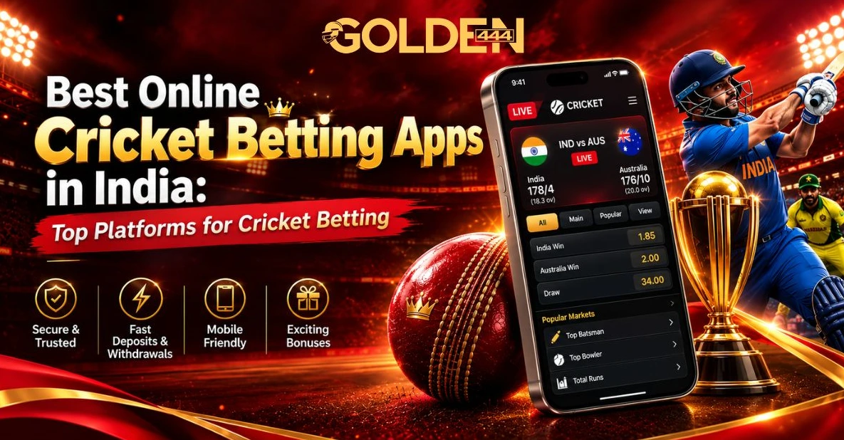Best Online Cricket Betting Apps in India Golden444