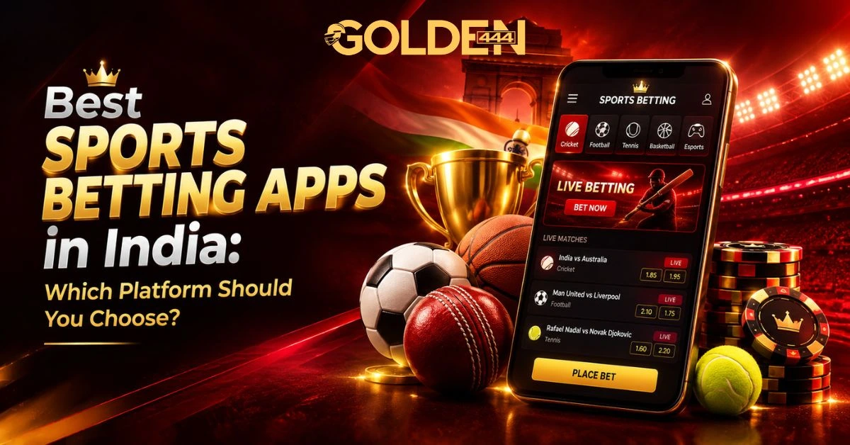 Best Sports Betting Apps in India Golden444